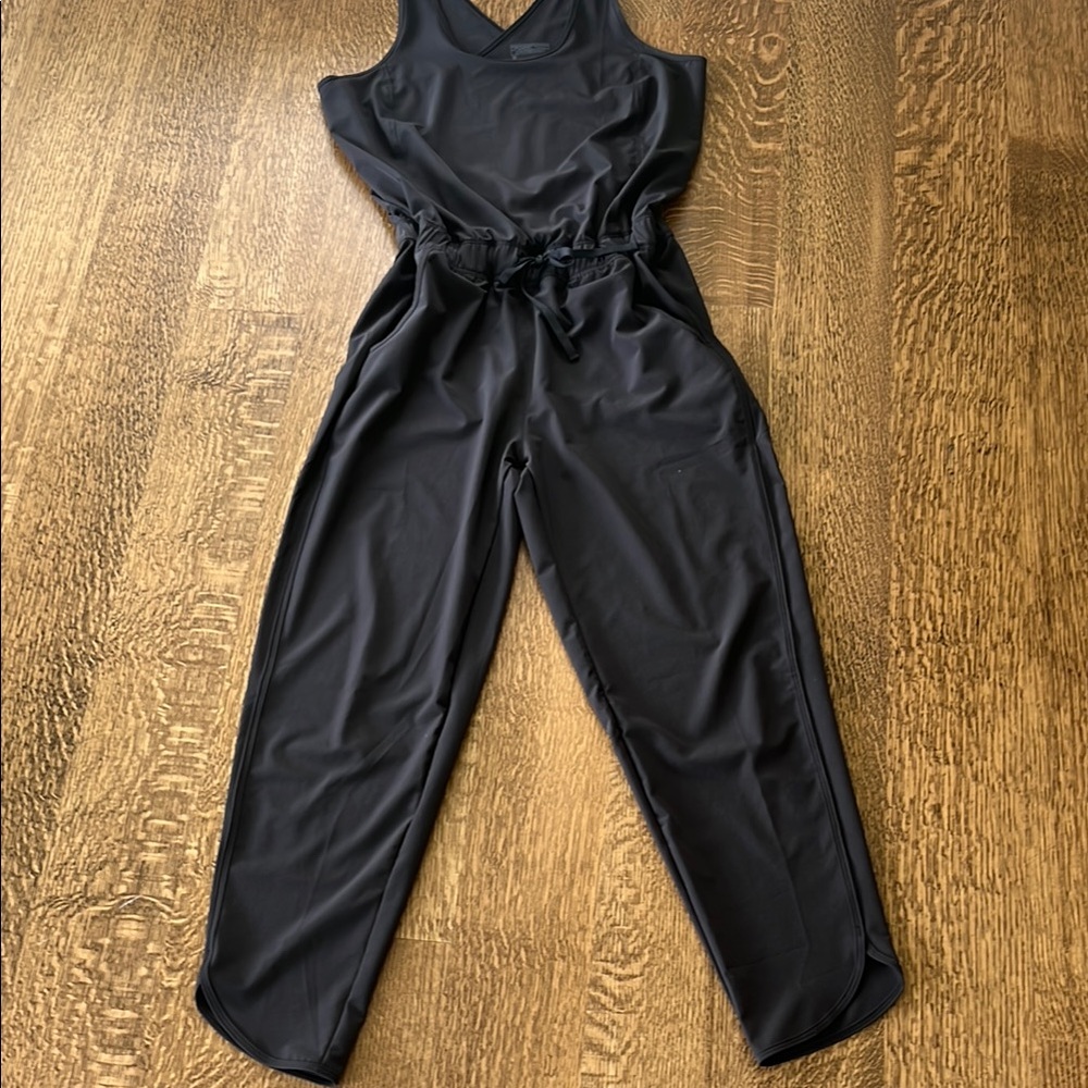 Patagonia Black Sleeveless Jumpsuit